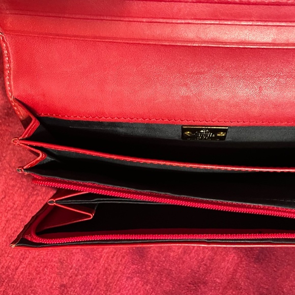 EUC Rare Vivienne Westwood Studded Wallet, Tartan - Picture 3 of 4